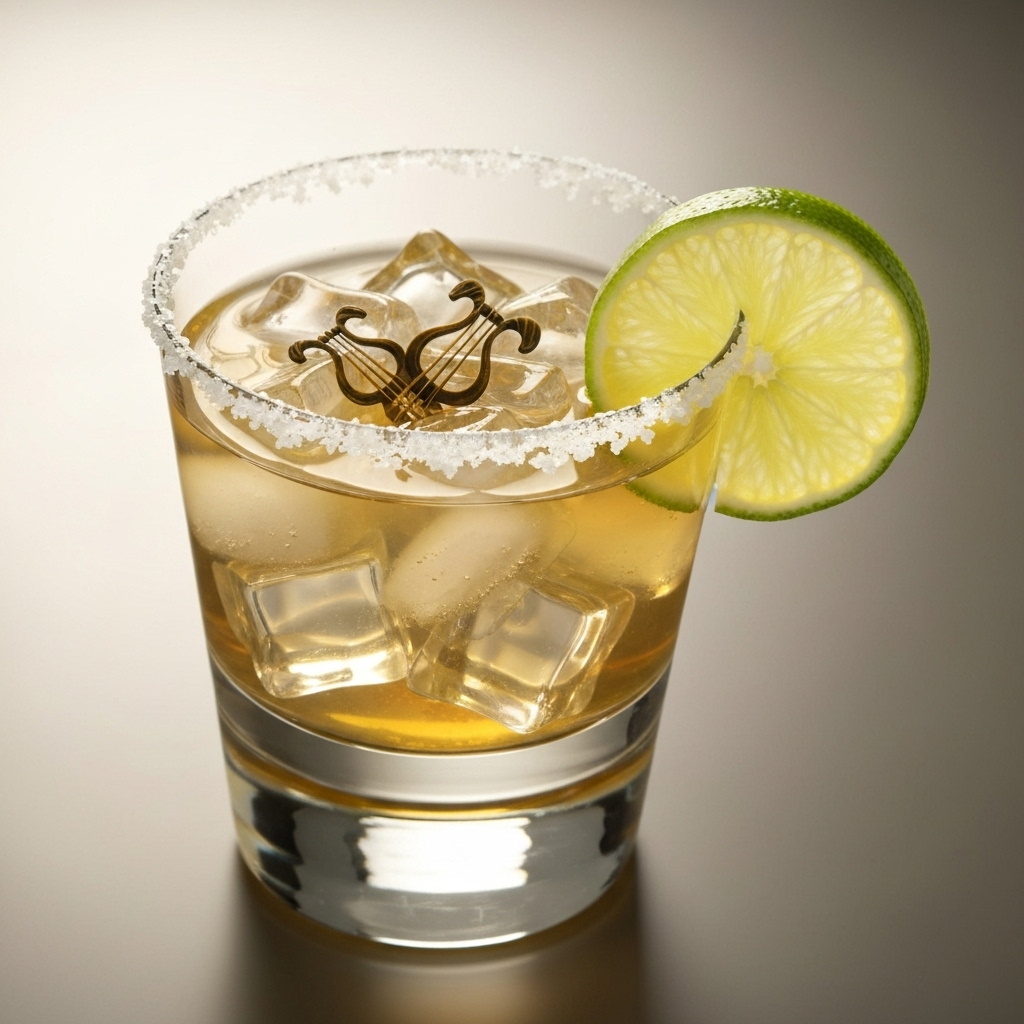 Classic Agave Margarita agave mocktail with premium ingredients and artisanal presentation